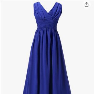 Junior Long bridesmaid dress party dress girl’s dress